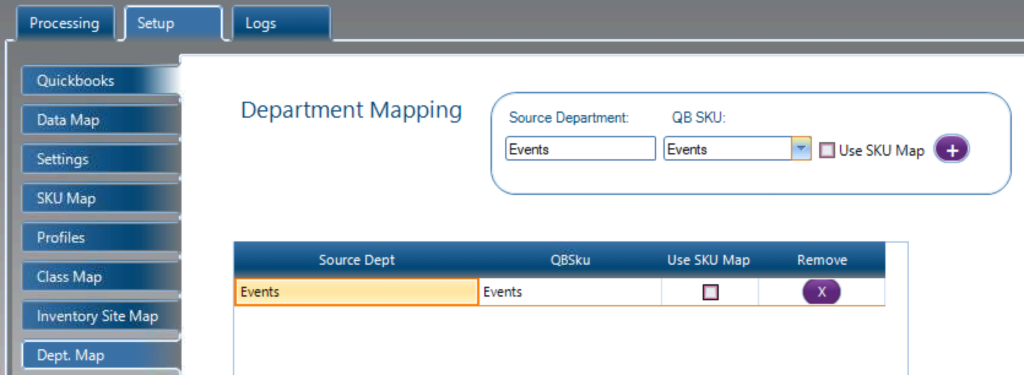 The Department Mapper Feature in WGits QB